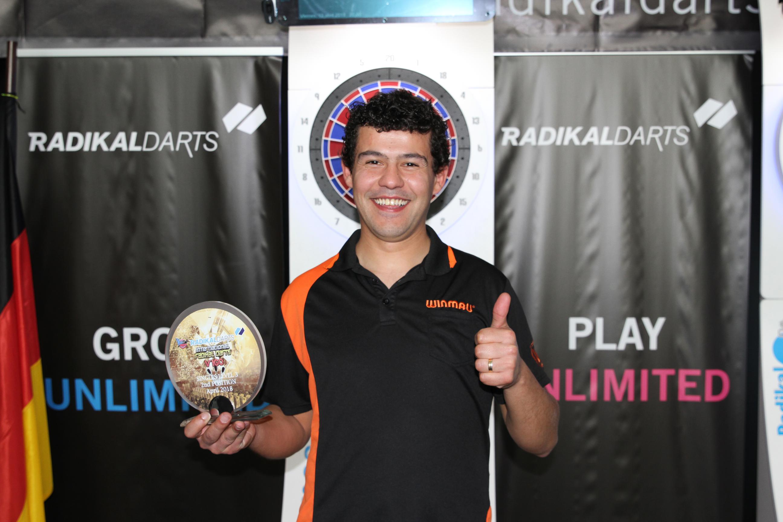Internacional Radikal Darts 2018 Subcampeón Individuales Nivel 3 NIGA